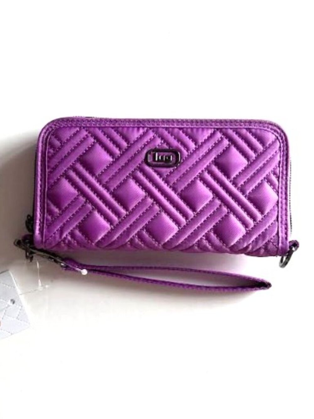 Lug Bundle Acai Berry Rally Tote Bag and Whirly Wristlet Wallet - Picture 6 of 9